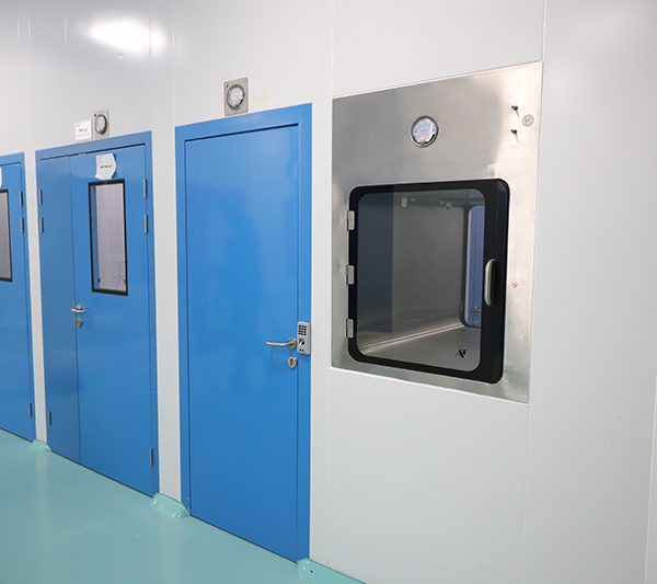 درب اتاق تمیز 1 درب کلین روم هم باد